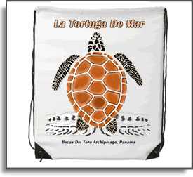 Backpack Tortuga de Mar - Sea Turtle - Bocas Del Toro, Panama - Island Art by Yotigo Tshirt
